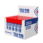 Colle forte stick extra adh�sive, 30 b�tons, 10 gr - set colles sans solvants pour papeterie bureau et ...
