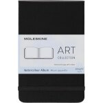 Collection art - album, carnet de croquis - couverture rigide et fermeture elastique - pour crayons aquarelle ...