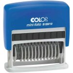 Colop numeroteur mini dater s120 / 13 chiffres 4mm