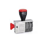 Colop tampon dateur toutes lettres 04000 / wd fran�ais chiffres 4mm