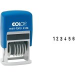 Colop tampon num�roteur mini dateur s126, 6 ban?