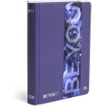 Color futuristic glow, agenda scolaire 2025 - 2026, agenda 12 mois dat, format facile 12, 5 cm x 16, ...