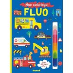 Mon coloriage fluo véhicules - avec 7 feutres fluos empilables et des stickers offerts Mon coloriage fluo véhicules - avec 7 feutres fluos empilables et des stickers offerts