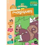 Mes coloriages magiques moyenne section - les animaux de la for�t