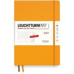 Composition (b5) agenda semainier 2024, avec carnet supplmentaire pour adresses et anniversaires, rising ...