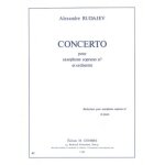 Concerto pour saxophone soprano op. 125 / recueil
