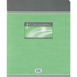 Conqurant lot de 3 cahiers de brouillon 17 x 22 cm 48 pages 56g sys grands carreaux