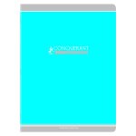Conqurant lot de 5 cahiers conqurant classique agraf 24 x 32 cm 96p 90g grands carreaux bleu