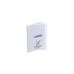 Conquerant cahier poesie et chant agraf� couv polypro 24 x 32 cm 48 pages 90g incolore