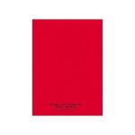 Conqu�rant cahier conqu�rant polypro agraf� 24x32 cm 96p 90g petits carreaux rouge