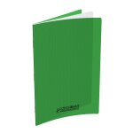 Conqurant cahier conqurant polypro agraf 24x32 cm 96p 90g petits carreaux vert