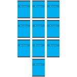 Conqu�rant sept lot de 10 cahiers a4 96 pages70g petits carreaux agraf�es coloris al�atoires