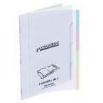 Conqurant sept lot de 3 conquerants classique cahier  4 en 1 , 240 x 320 mm, seys