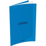 Conqurant sept lot de 5 cahiers couverture polypro 240 x 320 mm 96 pages 90g seys bleu