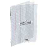 Conqurant sept lot de 5 cahiers couverture polypro 240 x 320 mm 96 pages 90g seys incolore