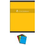 Conqurant sept lot de 5 cahiers de devoirs 17 x 22 cm 32 pages 70g grands carreaux