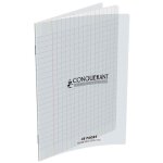 Conqurant sept cahier 170 x 220 mm conquerant classique, sys, incolore