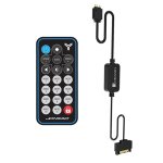 Contrleur aura rgb 5v 3 broches avec batterie intgre, alimentation sata, bande lumineuse, tlcommande ...