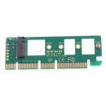 Convertisseur de carte nvme m. 2 ngff ssd a pci - e pci express 3. 0 16x x4, 1 pi�ce