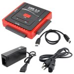 Convertisseur usb 3. 0 vers ide / sata 12v 5v 2a 4p, cble d'alimentation externe, prise eu / us, adaptateur ...