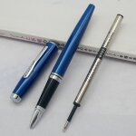 Coors - stylo plume en mtal elgant et chic, slimline, coventry cross - type blue ballpoint pen
