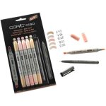 Copic kit de marqueurs hobbymarker ciao 5 + 1, teintes chairs