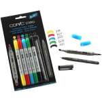 Copic marqueurs ciao 5 + 1 set, couleurs intense Copic marqueurs ciao 5 + 1 set, couleurs intense