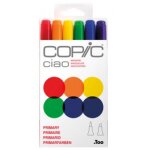 Copic marqueur ciao, kit de 6  primary  0, 000000 noir