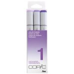 Copic marqueur sketch, kit de 3  color fusion 1  0, 000000 noir