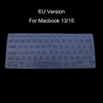 Coque de clavier russe en silicone pour apple macbook air pro 13 / 15, version américaine, 1 pièce Coque de clavier russe en silicone pour apple macbook air pro 13 / 15, version américaine, 1 pièce