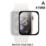 Coque en film tremp pour apple iwatch srie 7, 41mm 45mm, protection anti - chute, couvercle en verre, ...