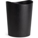 Corbeille a papier en bois v�ritable b�rje poubelle en bois pour bureau, chambre d'enfant et chambre ...