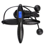 Corde a sauter a poign�e antid�rapante, compteur num�rique, outil d'exercice de musculation