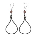 Cordon de t�l�phone portable chinois vajra bodhi - lot de 2, corde noire, accessoire el�gant et fonctionnel ...