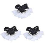 Cordon tour de cou noir avec porte - badge transparent pour cartes d'identit�, cl�s et appareils mobiles ...