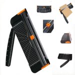 Coupe papier a4 + 2 lames de rechange massicot cutter coupe photo