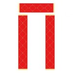 Couplets de papier de riz epais de qualit, 5 pices, dcorations de nouvel an pour festival de printemps ...