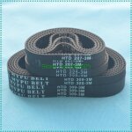 Courroie de synchronisation en caoutchouc htd3m, longueur de pas htd - 207 - 3m mm htd - 225 - 3m mm ...