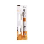 Couteau a d�couper en m�tal, outils bricolage tampon en caoutchouc coupe - papier stylo artisanal fournitures ...