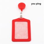 Couverture de carte de bus 622 pu de haute qualit�, porte - badge a traction r�tractable, cartes de cr�dit ...