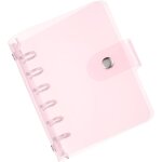 Couverture de classeur transparente a7, prot��ge - cahier en pvc souple avec bouton - pression pour cahier ...