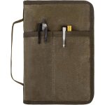 Couverture classique en toile cirée avec fermeture eclair - pour journal intime - couverture imperméable ... Couverture classique en toile cirée avec fermeture eclair - pour journal intime - couverture imperméable ...