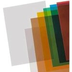 Couvertures de reliure transparentes a3 en polypropyl�ne - yosan - 100 pi�ces