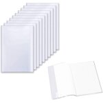 Couvre livre 20 pices, a4 protege cahier transparent, protge cahier 21x30, protege livre transparent ...