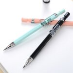 Crayon 2b mcanique propulseur avec une mine de 2, 0 mm, pour enfant, fille, porte - mines de dessin, ...
