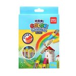 Crayon a cire pour enfants, 12 / 18 / 24 / 36 couleurs non toxiques, bton de peinture, dessin, croquis, ...