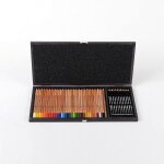 Crayons de couleur - beaux - arts - coffret 49 pi�ces - rembrandt - lyra