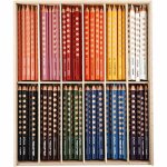 Crayons de couleur groove ergonomique 144 pices - lyra