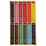 Crayons de couleur groove slim ergonomique 144 pices - lyra
