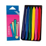 Crayons de couleur triangulaire, 24 couleurs, s�rs, non toxiques, a colorier, effa�ables, pour enfants, ...